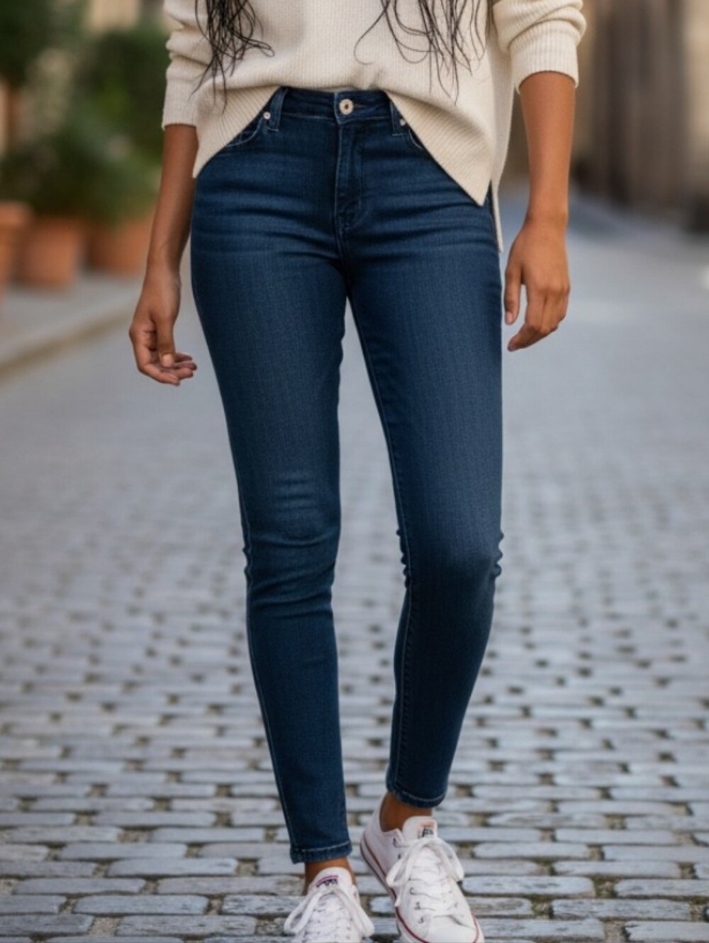 Paige Verdugo Ankle Denim Jeans Womens Size 31 Blue